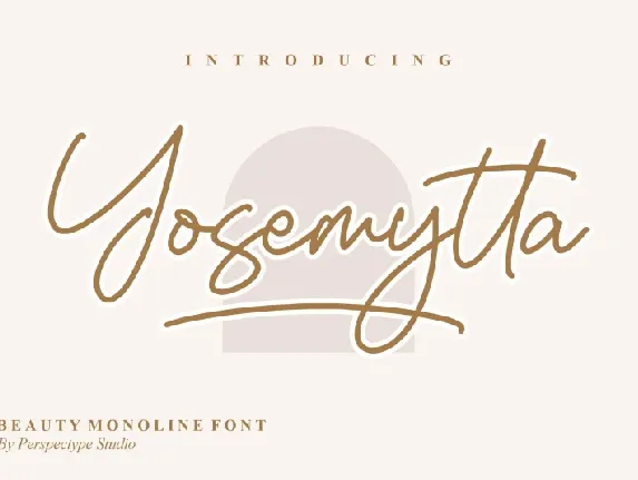 Yosemytta font