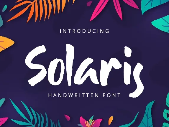 Solaris font