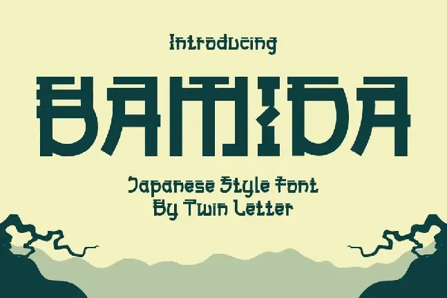 BAMIDA font