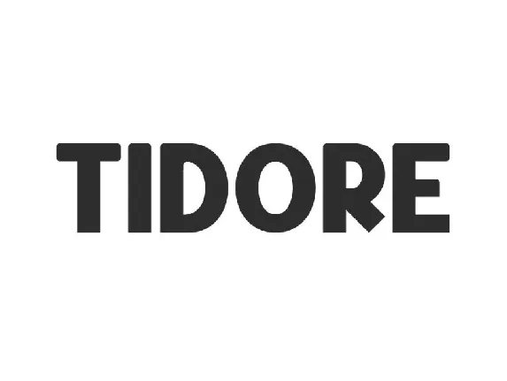 TidoreDemo font