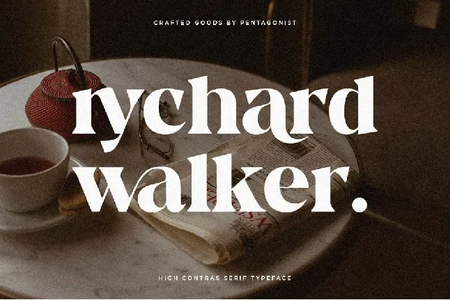 Rychard Walker font