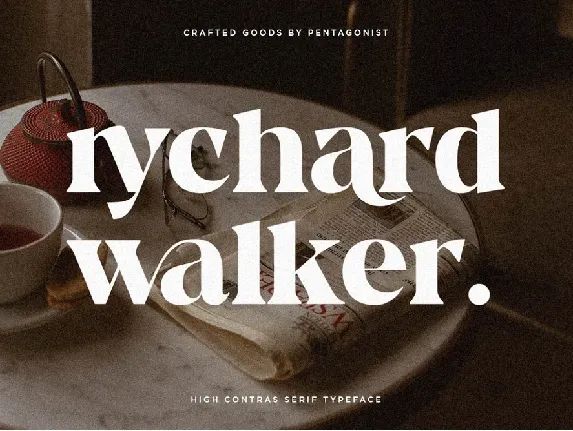 Rychard Walker font