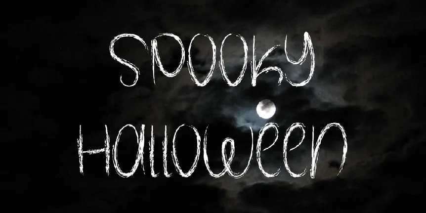 Spooky Halloween font