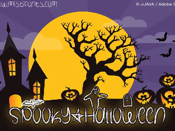 Spooky Halloween font