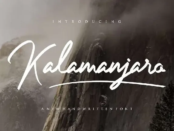 Kalamanjaro font