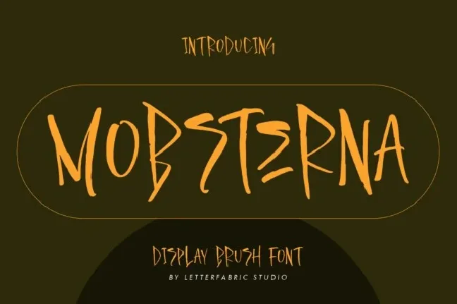 Mobsterna font