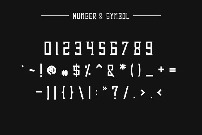 Dezert Typeface font