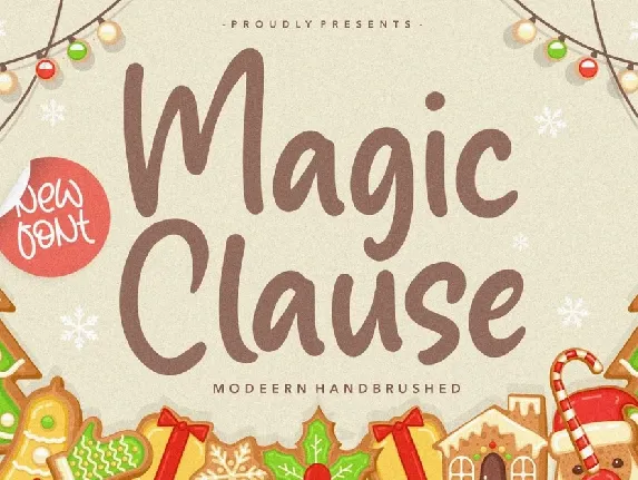 Magic Clause font