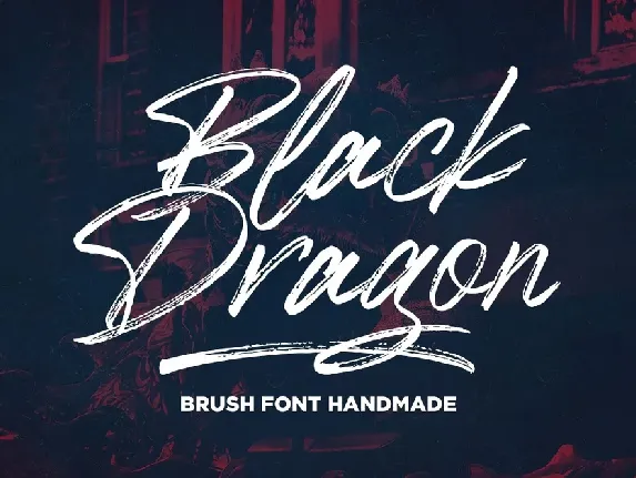 Black Dragon font