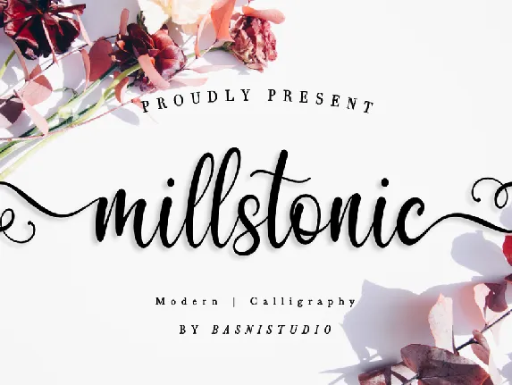 Millstonic font