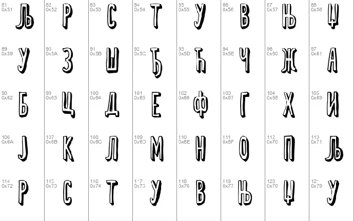 Delija font