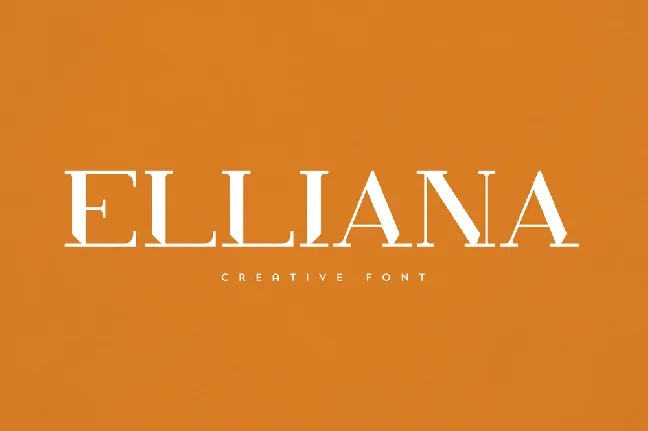 Elliana font