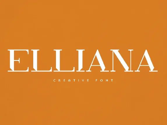 Elliana font