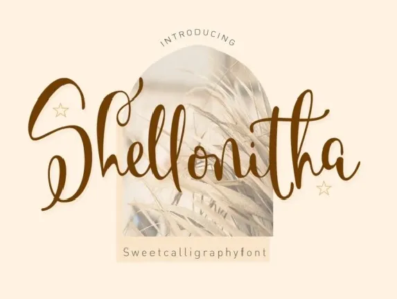 Shellonitha Script font