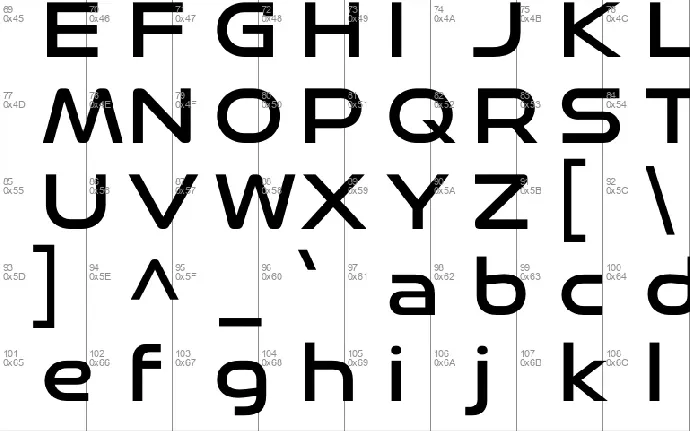 Redhawk font