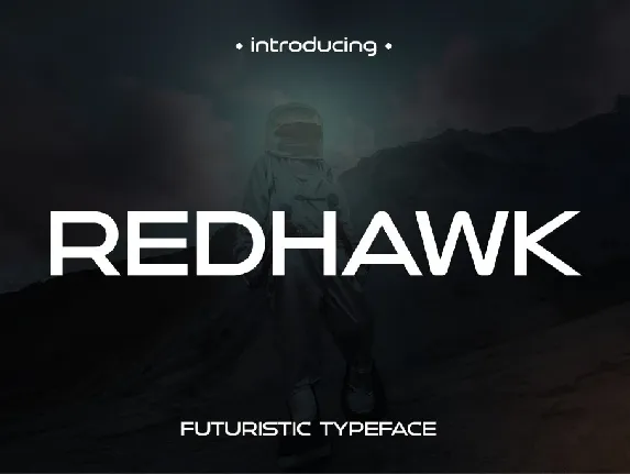 Redhawk font