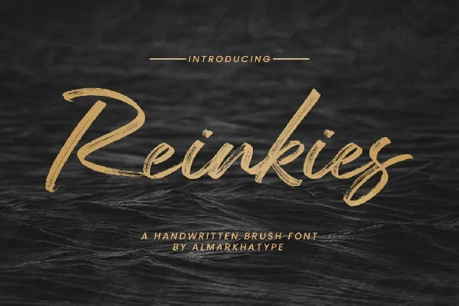 Reinkies font