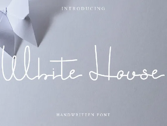 White House font