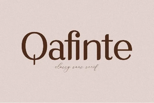 Qafinte font