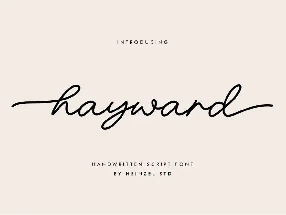 Hayward font