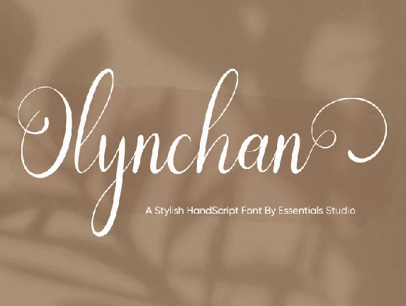 Olynchan font