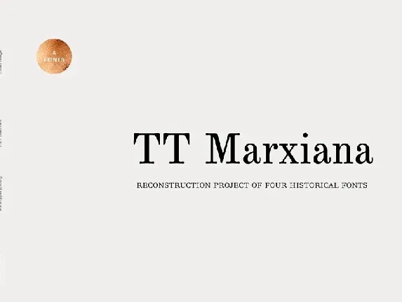 TT Marxiana Family font