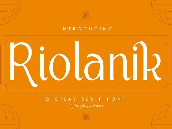 Riolanik font