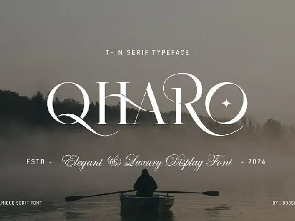 Qharo font