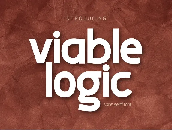 Viable Logic font