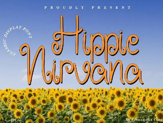 HIPPIE NIRVANA DEMO font