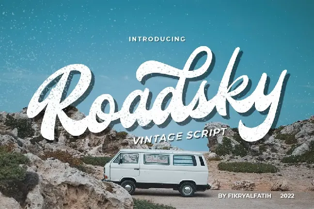 Roadsky font