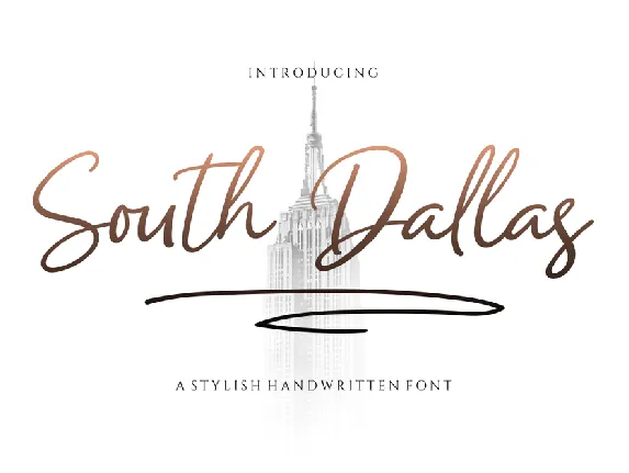 South Dallas Script font