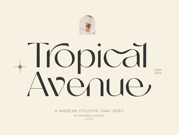 Tropical Avenue font