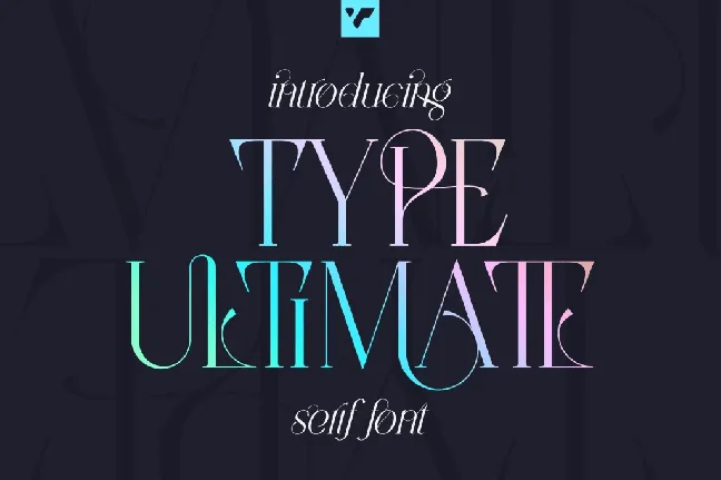 Type Ultimate font