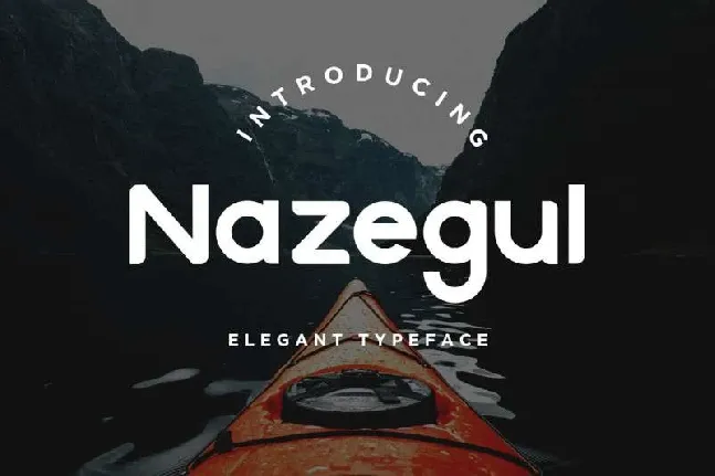 Nazegul Typeface Free font