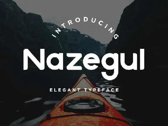 Nazegul Typeface Free font