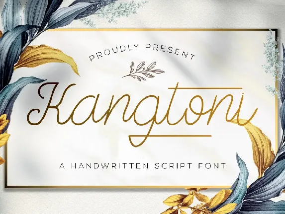 Kangtoni font