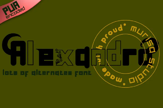 Murisa Alexandra font