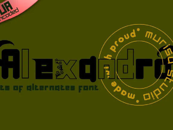 Murisa Alexandra font