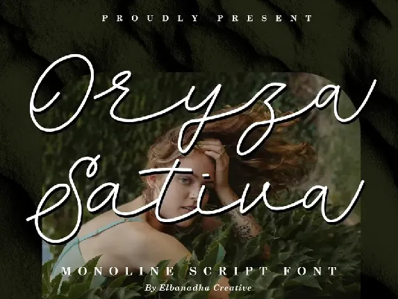 ORYZA SATIVA DEMO font