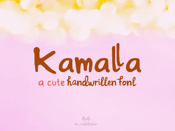 Kamalla Demo font