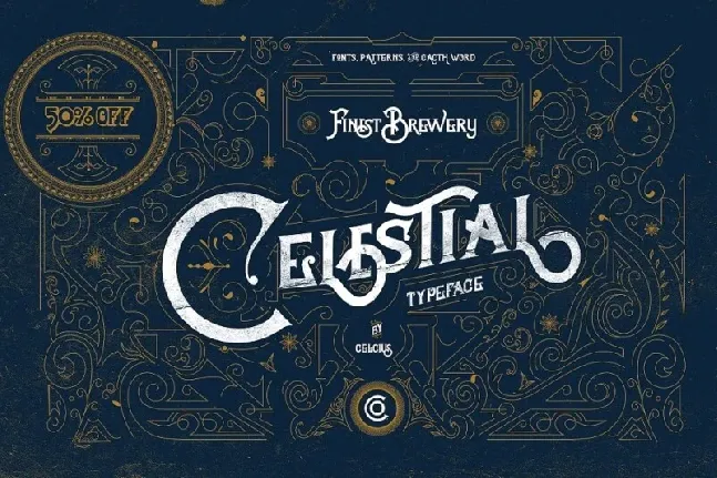 Celestial font