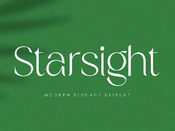 Starsight font