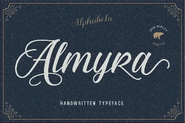 Almyra Script font