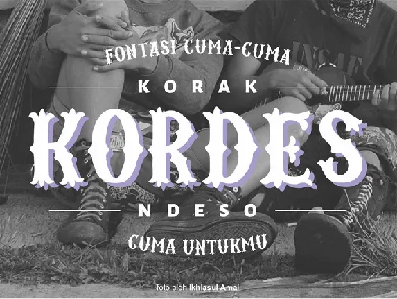 Kordes font