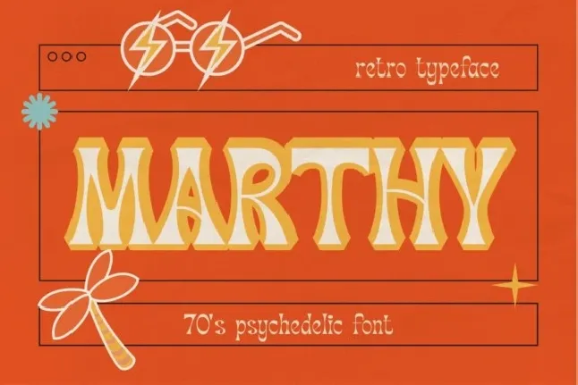 Marthy font