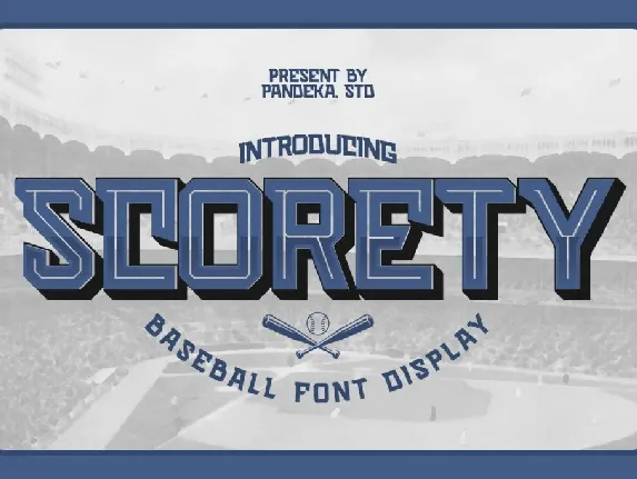 Scorety DEMO font