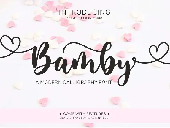 Bamby font