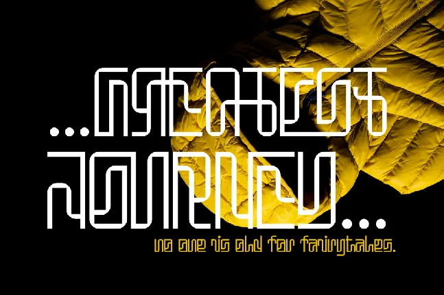 ABSTRACT ARTISTIC DEMO font