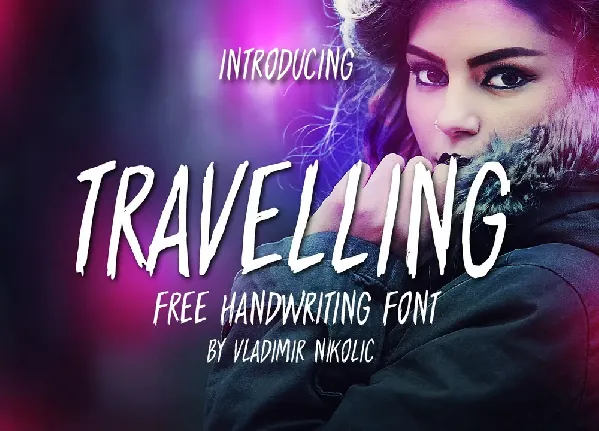 Travelling font